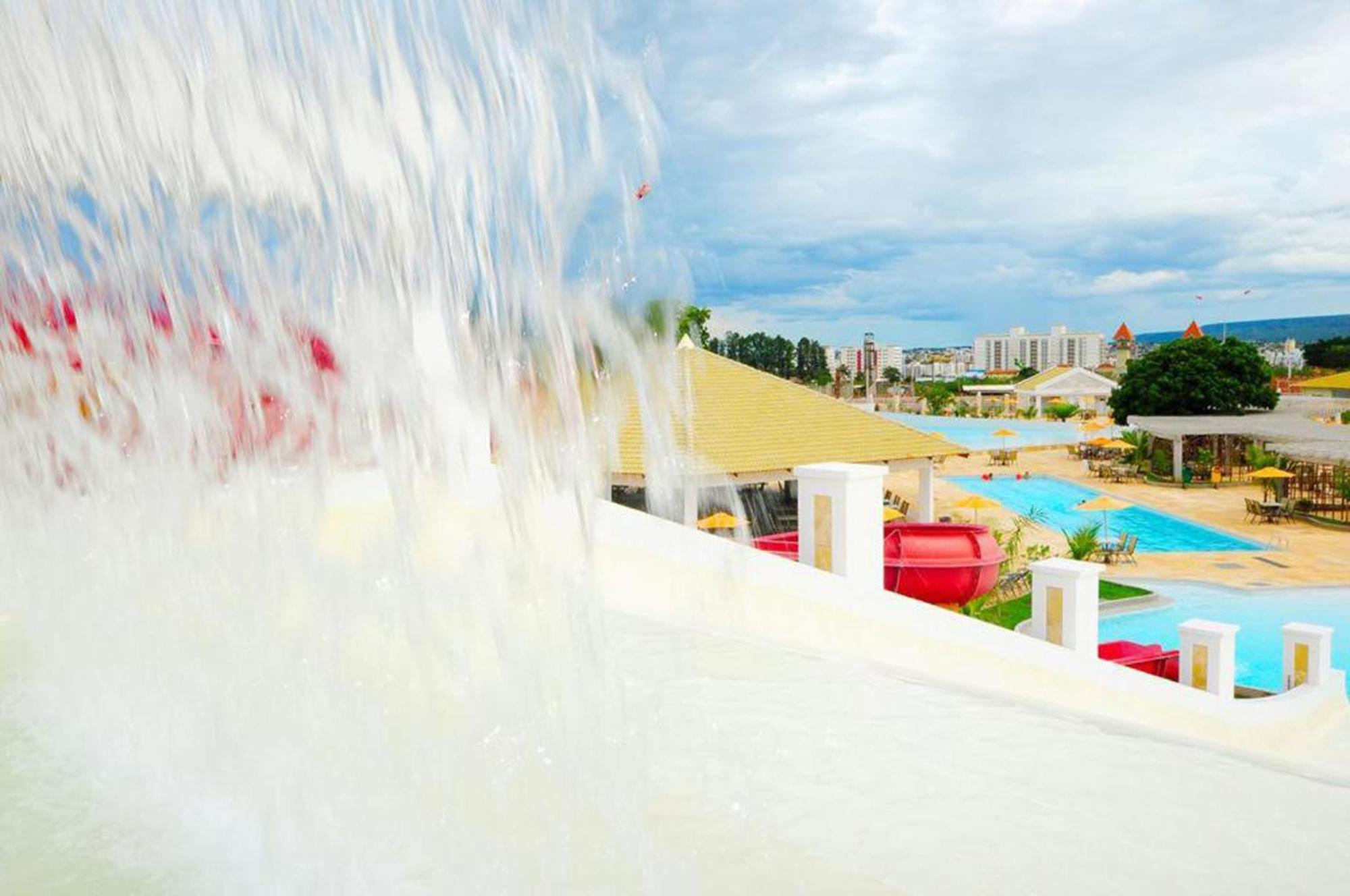 Lacqua Diroma Oficial - Diroma Acqua Park Incluido - Com Roupa De Cama E Banho Caldas Novas Buitenkant foto