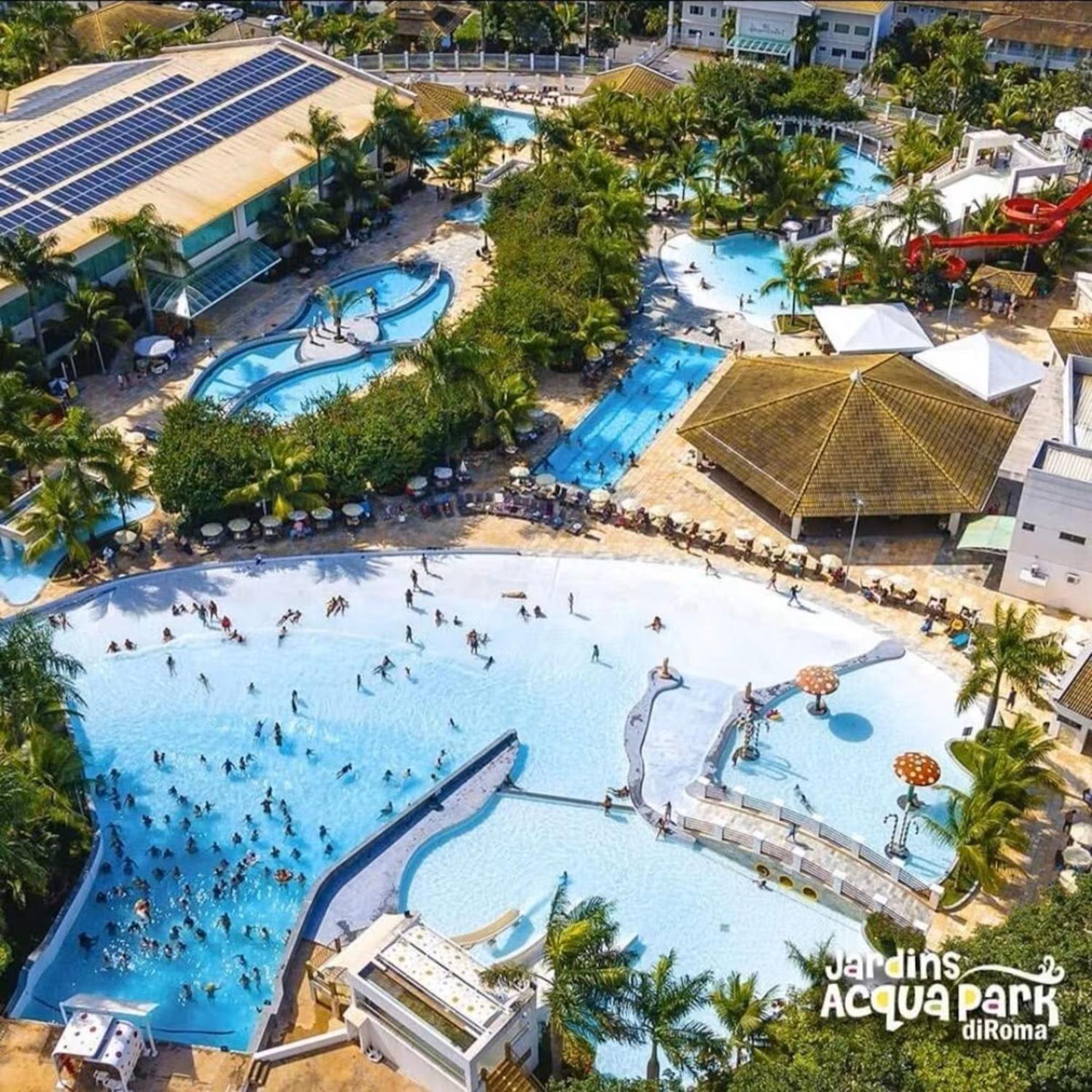 Lacqua Diroma Oficial - Diroma Acqua Park Incluido - Com Roupa De Cama E Banho Caldas Novas Buitenkant foto