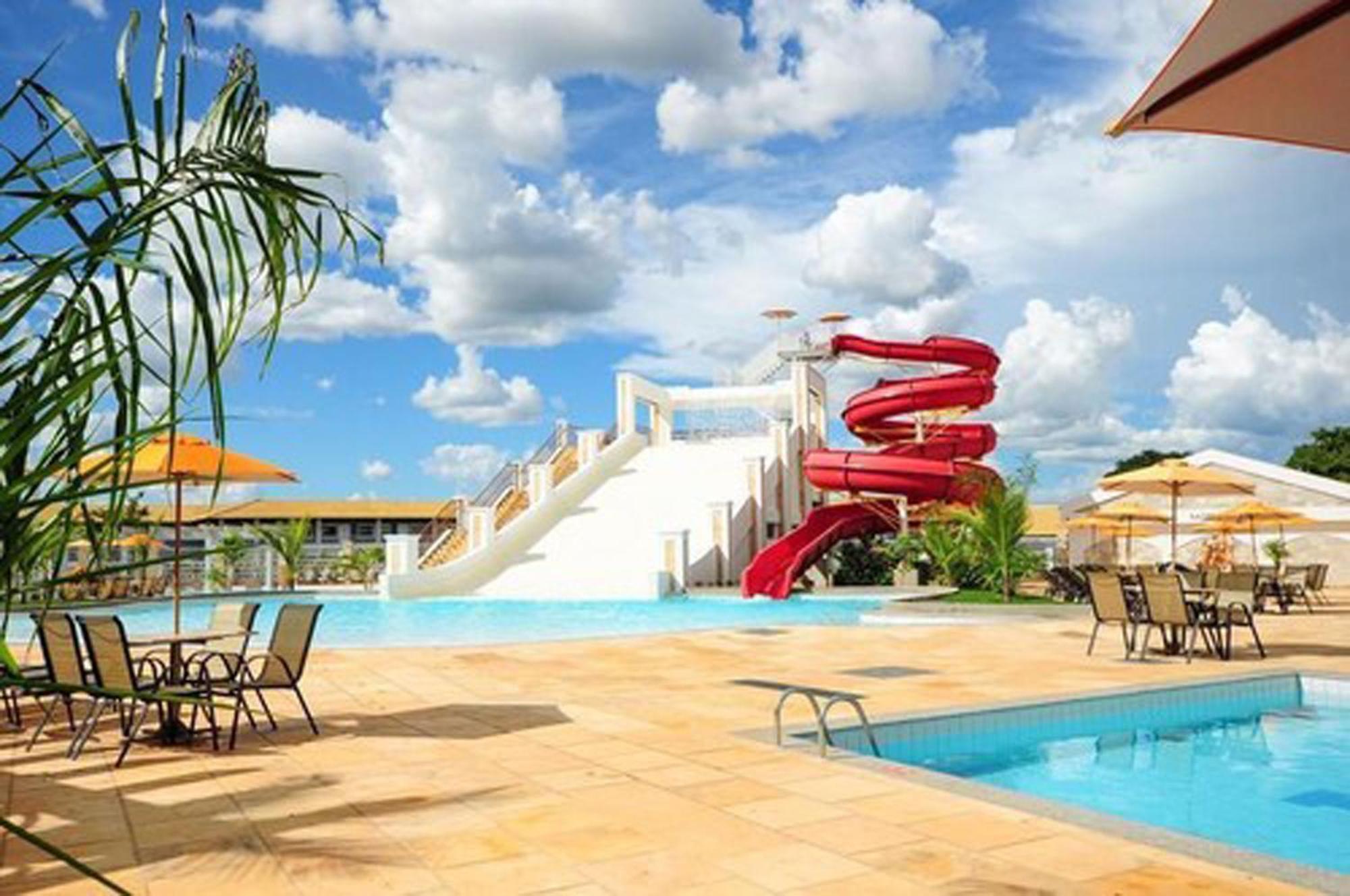 Lacqua Diroma Oficial - Diroma Acqua Park Incluido - Com Roupa De Cama E Banho Caldas Novas Buitenkant foto
