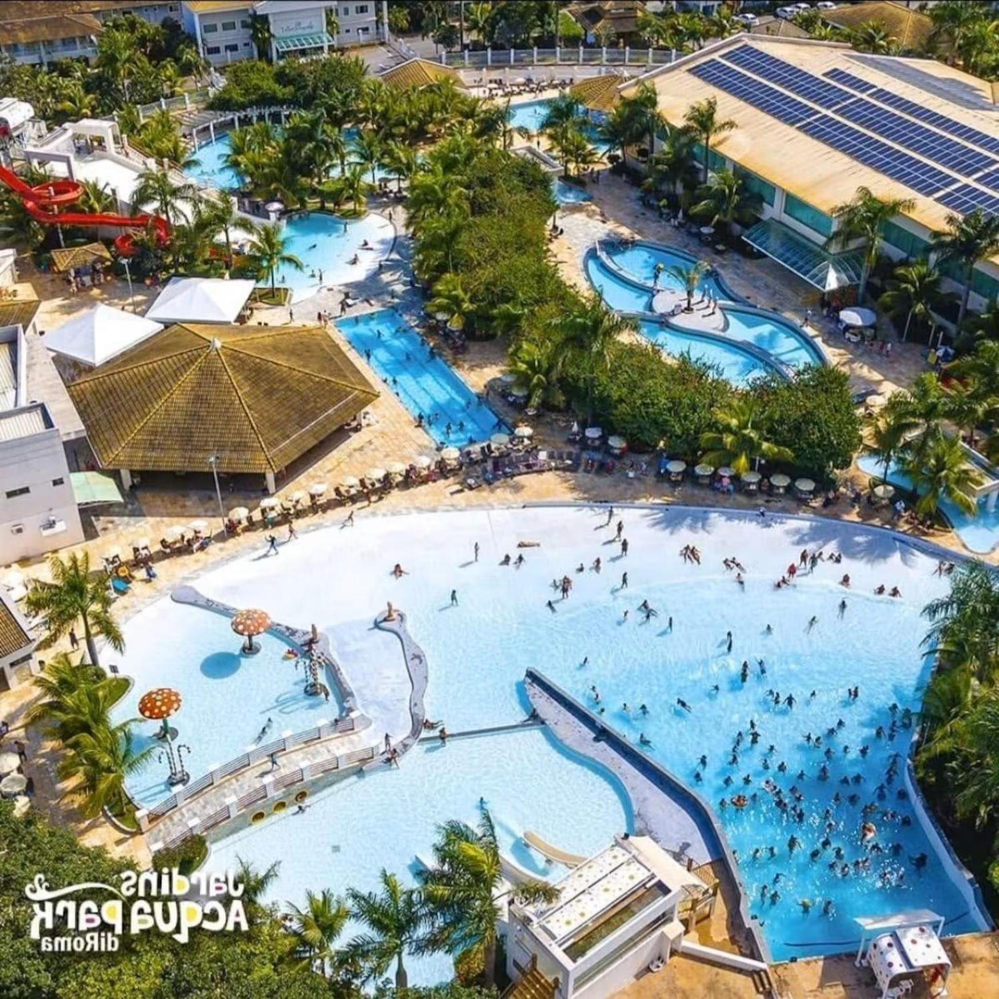 Lacqua Diroma Oficial - Diroma Acqua Park Incluido - Com Roupa De Cama E Banho Caldas Novas Buitenkant foto