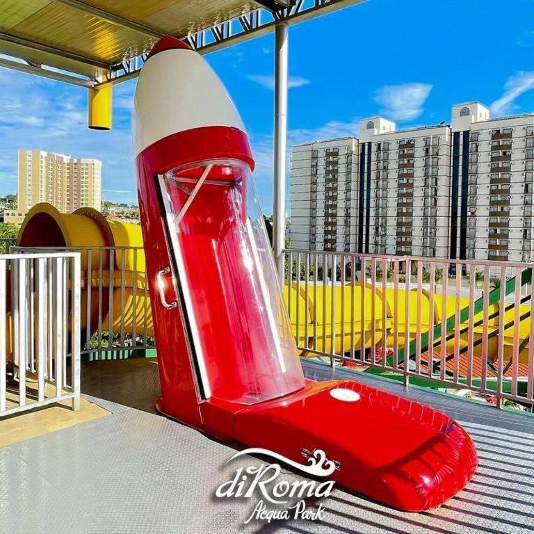 Lacqua Diroma Oficial - Diroma Acqua Park Incluido - Com Roupa De Cama E Banho Caldas Novas Buitenkant foto