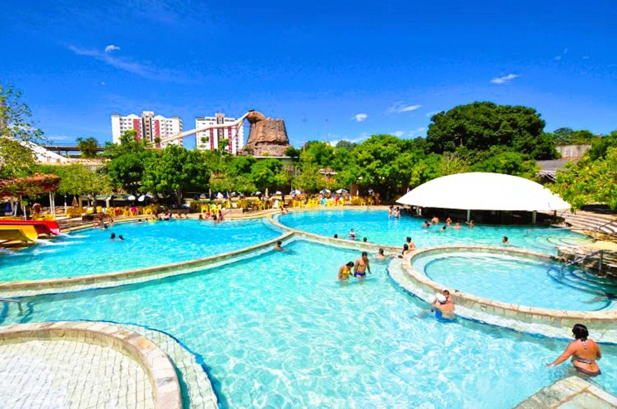 Lacqua Diroma Oficial - Diroma Acqua Park Incluido - Com Roupa De Cama E Banho Caldas Novas Buitenkant foto