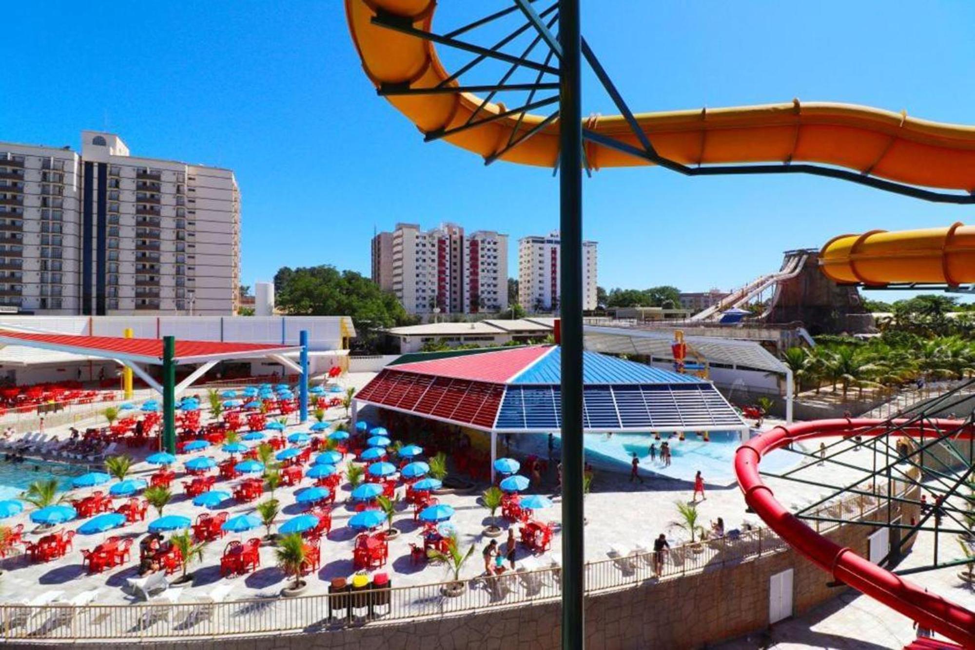 Lacqua Diroma Oficial - Diroma Acqua Park Incluido - Com Roupa De Cama E Banho Caldas Novas Buitenkant foto